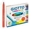 PENNARELLI GIOTTO TURBO MAXI - CONFEZIONE 12 PEZZI - 454000 - CODICE 36193