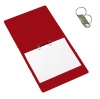 CARTELLA A 2 ANELLI - 25X33 - DORSO 2,5 CM. - ROSSA - PRESSPAN - CODICE 37428