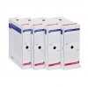 SCATOLA ARCHIVIO CARTONE MEMORY X 80 - 25X35X8 CM. - DORSO CM. 8 - BIANCO - (673208) - CODICE 49401