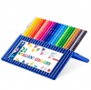 PASTELLI STAEDTLER-ERGOSOFT - TRIANGOLARI - CONFEZIONE 24 PEZZI - COLORI ASSORTITI - CODICE 46463