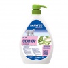 CREMA DI SAPONE LUXOR - ANTIBATTERICO - GREEN ALOE - SANITEC - 1 LITRO - (1080) - CODICE 94259