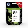 NS HP - 3JB05AE - (N.304) - PACK 2 CARTUCCE NERO E COLORE - ORIGINALE