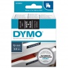 NS DYMO D1 - 19 MM. X 7 METRI - BIANCO SU FONDO NERO - 458110 - S0720910 - CODICE 27887