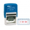 TIMBRO COLOP DATARIO + RICEVUTO - S260/L1 - (BLISTER) - AUTOINCHIOSTRANTE - CODICE 48011