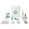 ARMADIO PRONTO SOCCORSO - 1/P - FINO A 2 PERSONE -  37X22X14 CM. - BIANCO - PVS - CODICE 73551