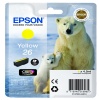 NS EPSON EXPRESSION PREMIUM XP-600 - T261440 - 26 - GIALLO CLARIA - (ORSO POLARE) - ORIGINALE