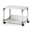 MOBILE/CARRELLO MULTIFUNZIONE SYSTEM 48 - 60X43,2X47,7 CM. - 2 RIPIANI - CON RUOTE - GRIGIO - DURABLE