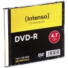 DVD-R INTENSO 4,7 GB. - 16X - CONFEZIONE 10 PEZZI - SLIM CASE - 4101652