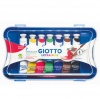 TUBI TEMPERE - 12 ML. - COLORI ASSORTITI - GIOTTO - CONFEZIONE 7 PEZZI - 30310000