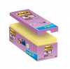 BL POST-IT SUPER STICKY 76X76 - VALUE PACK 14+2 - GIALLO CANARY - 654-SSCY-VP16-EU