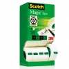 NASTRO ADESIVO SCOTCH MAGIC 810 - PERMANENTE - 1,9X33 MT. - TRASPARENTE - MULTIPACK 12+2 ROTOLI