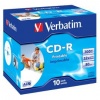 CD-R VERBATIM 80' 700 MB - KIT 10 PEZZI - (52X) - JEWEL CASE - STAMPABILE INKJET