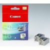 NS CANON BCI-16C SELPHY DS 700IP90 - SERBATOIO - (KIT 2 PZ) - COLORE - (16) - ORIGINALE