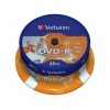 DVD-R VERBATIM 4,7 GB. - CONF. 25 PEZZI - 16X - PRINTABLE