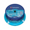 CD-R VERBATIM 80' 700 MB - KIT 25 PEZZI - (52X) - (43352)