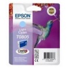 NS EPSON STYLUS PHOTO R265/R360 - T0805 - (COLIBRI') - CIANO CHIARO - ORIGINALE