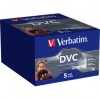 MINI DIGITAL VIDEO VERBATIM  60 MINUTI -  KIT 5 PEZZI