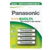 BATTERIA PANASONIC - MINISTILO RICARICABILE - CONFEZIONE 4 PEZZI - AAA - 1,2 VOLT