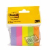 POST-IT INDEX IN CARTA 670-5 - 5 COLORI ASSORTITI - (7100172770) - CODICE 32227