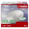 DVD-RW IMATION 4,7 GB - 4X - CONF. 10 PEZZI - REWRITABLE - SERIGRAFATO