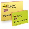 BL POST-IT SUPER STICKY 6845-SSP - MEETING NOTE NEON - 149X200 - (7644)