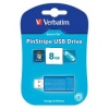 KEY USB 2.0 - VERBATIM - 8 GB. - BLU MARE - STORE'N'GO - PINSTRIPE