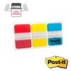 POST-IT INDEX STRONG 686-RYB - 25,4X38 - KIT 3 PEZZI - ROSSO/GIALLO/BLU