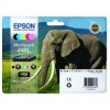 NS EPSON - T24XL CLARIA PHOTO HD - MULTIPACK - 6 COLORI - (ELEFANTE) - ORIGINALE