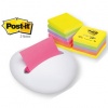 DISPENSER 3M POST-IT STONE BIANCO PBL-B12Y CON12 BLOCCHI 76 X 76 ASSORTITI