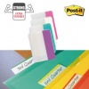 POST-IT INDEX STRONG - 686-PWAV - 50,8X38 - BLISTER 24 PEZZI - ROSA / BIANCO / TURCHESE / VIOLA - CODICE 68069