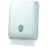 DISPENSER DA MURO PER ASCIUGAMANI PIEGATI - BIANCO - IN PLASTICA - 28X13,7X37,5 CM. - MAR PLAST