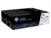 TONER HP - MULTIPACK 3 TONER COLORI 128A - ORIGINALE