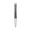 PENNA SFERA PARKER - URBAN PREMIUM EBONY METAL CHISELLED + NOTEBOOK COVER RIGIDA MARRONE