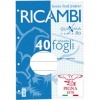 RICAMBI 15X21 - (A5) - 1 RIGO - CONFEZIONE 40 FOGLI - GR. 80 - 00629041R - CODICE 28829