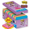 BL POST-IT SUPER STICKY 76X76-VALUE PACK R-330 Z-NOTES - ASSORTITI - SS-VP16