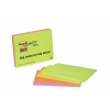 BL POST-IT SUPER STICKY 6445-4SS - MEETING NOTE NEON - 101X152