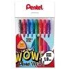 PENNA SFERA PENTEL WOW ! - TASCHETTA CON 8 SFERE COLORI ASSORTITI