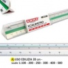 SCALIMETRO ISOTECK ARDA 30 CM. - PER EDILIZIA - (SCALE 1:100-200-250-300-400-500) - CODICE 35292