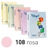 CARTA FOT.A4 GR.160 - ROSA PASTELLO 108 - (COLORE TENUE) - CONFEZIONE 250 FOGLI - LE CIRQUE - CODICE 32902