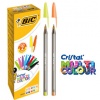 PENNA SFERA BIC CRISTAL MULTICOLOR - CONFEZIONE 20 SFERE - 1,6 MM.