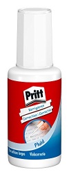 CORRETTORE LIQUIDO A PENNELLO PRITT FLUID - 20 ML. - 674147 - CODICE 30513