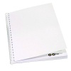 COPERTINE OPTIMAL - A4 - BIANCO - CARTONCINO LISCO - GR. 220 - CONFEZIONE 100 PEZZI - CE080070