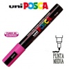 PENNARELLO UNI POSCA PC5M - ROSA - PUNTA MEDIA - UNI MITSUBISHI - CODICE 36656