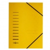 CT CON ELASTICO IN CARTONCINO - GIALLO - A4 PAGNA - DURABLE