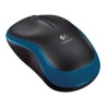 MOUSE LOGITECH NOTEBOOK 3 TASTI WIRELESS M185 - NERO/BLU