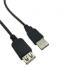 CAVO PROLUNGA USB 2.0 - 3 MT. - MASCHIO/FEMMINA TIPO A/A - NERO