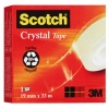 NASTRO ADESIVO TRASPARENTE 19X33 - SCOTCH CRYSTAL CLEAR 600