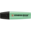 EVIDENZIATORE STABILO BOSS PASTEL - VERDE MENTA - 70/116 - CODICE 81036