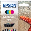 NS EPSON - T03U64 - MULTIPACK SERIE 603 - 4 COLORI - (STELLA MARINA) - ORIGINALE