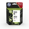 NS HP - 3YM92AE - (N.303) - PACK 2 CARTUCCE NERO E COLORE - ORIGINALE